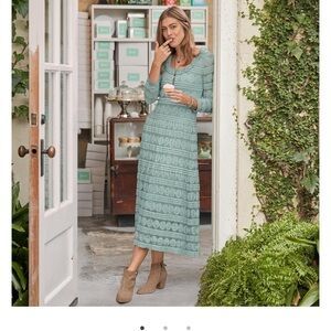 Sundance willow lace dress petite mint